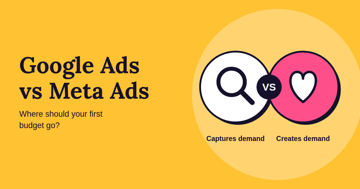 Google Ads vs Meta Ads: Where Should You Spend Your First Budget?
